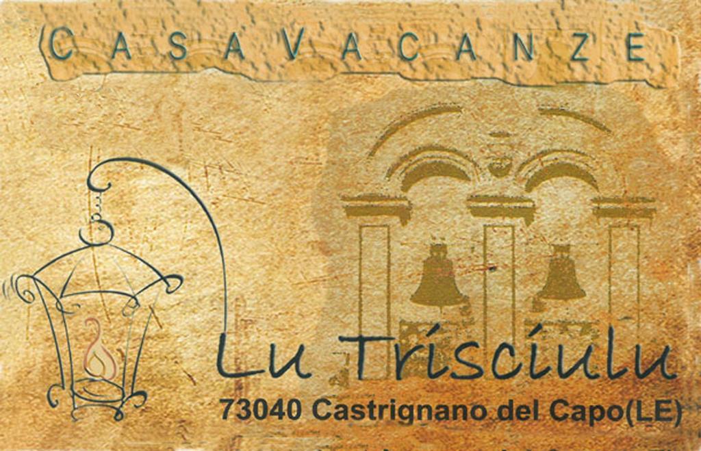 مبيت وإفطار كاسترينيانو دل كابو Santa Maria De Lu Trisciulu المظهر الخارجي الصورة